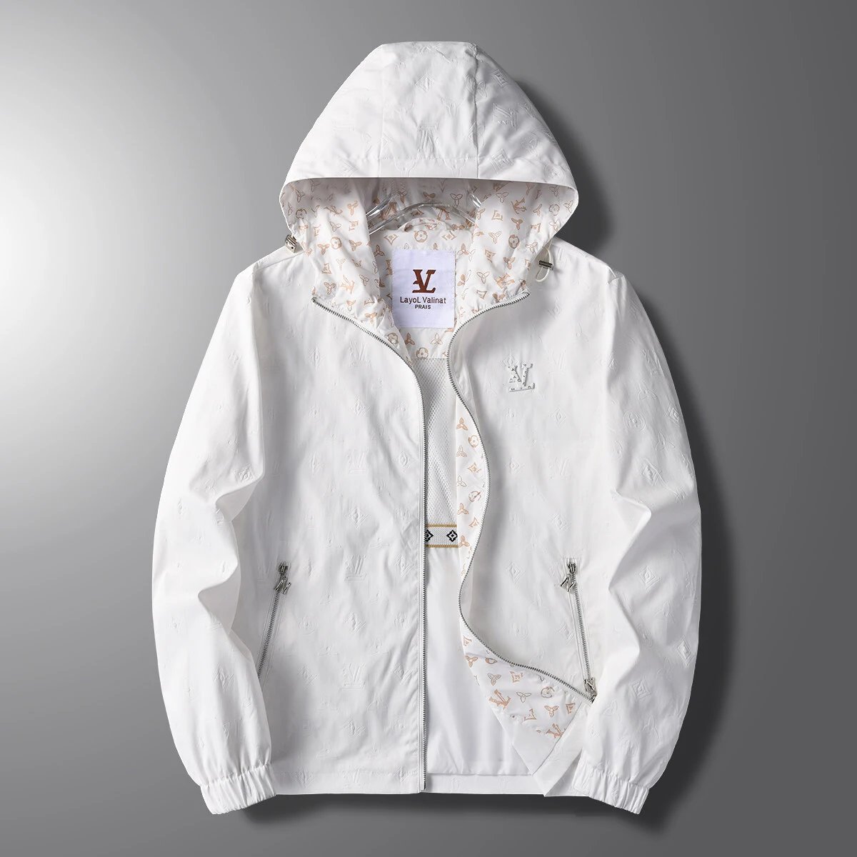 Men's Loose-Fit Hooded Jacket