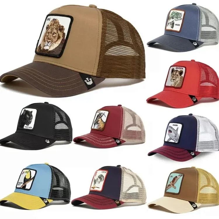Mesh Embroidered Baseball Cap 2