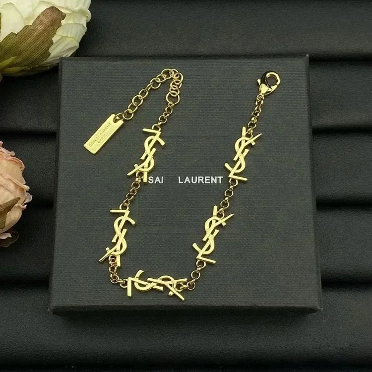 Letter-Graphic Bracelet — ins — #3924 2