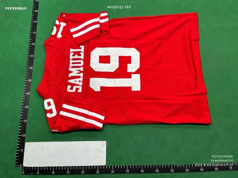 Football Short-Sleeve Top 49ers — #400 3