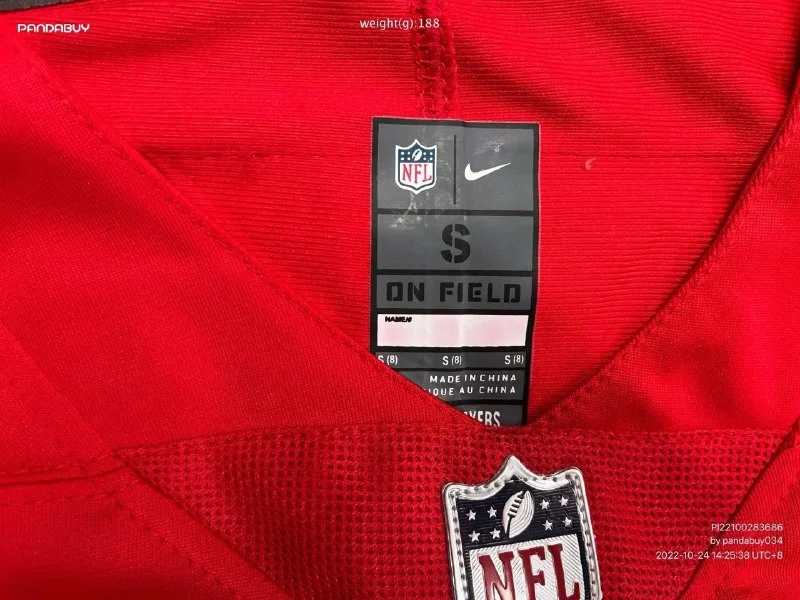 Football Short-Sleeve Top 49ers — #400 5