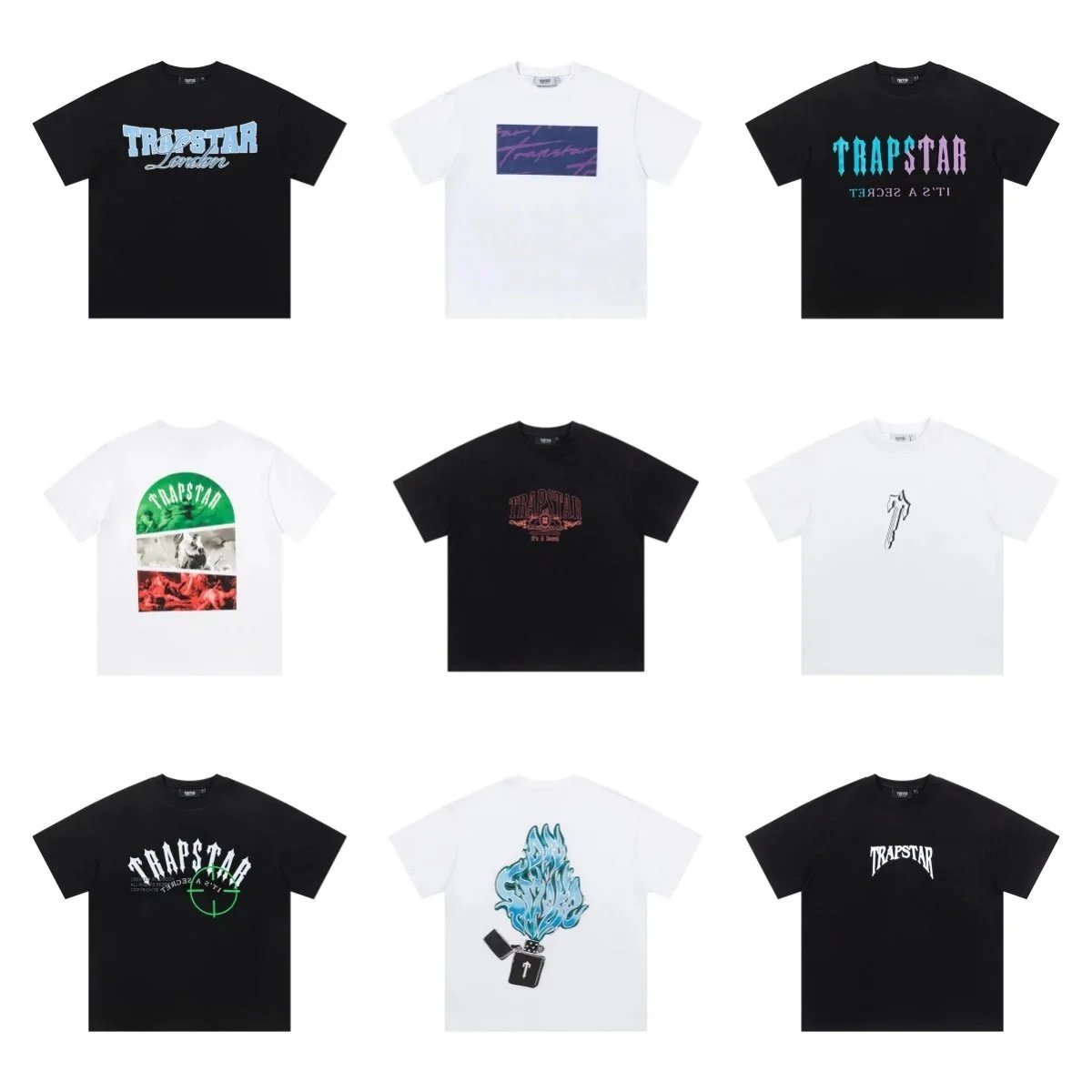 Cartoon short-sleeved L-001
