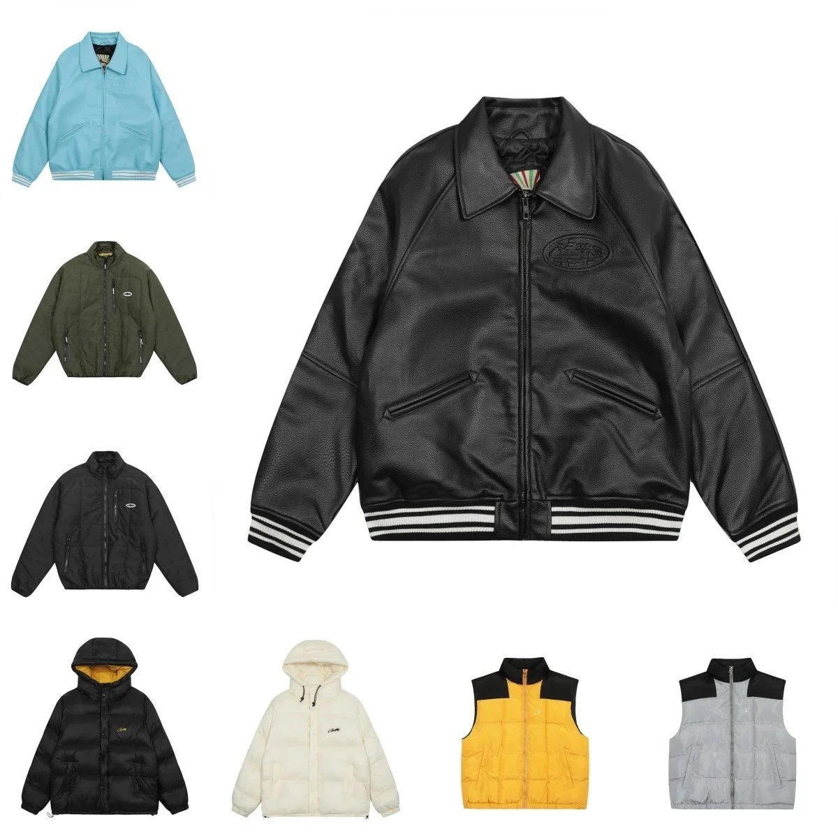 Comfortable and warm down jackets — #4046
