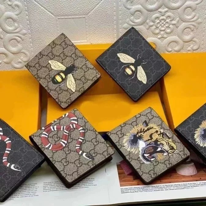 Men's Printed Wallet — #4048