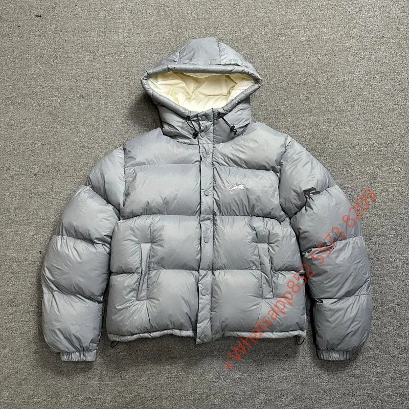Unisex Loose-Fit Hooded Padded Jacket