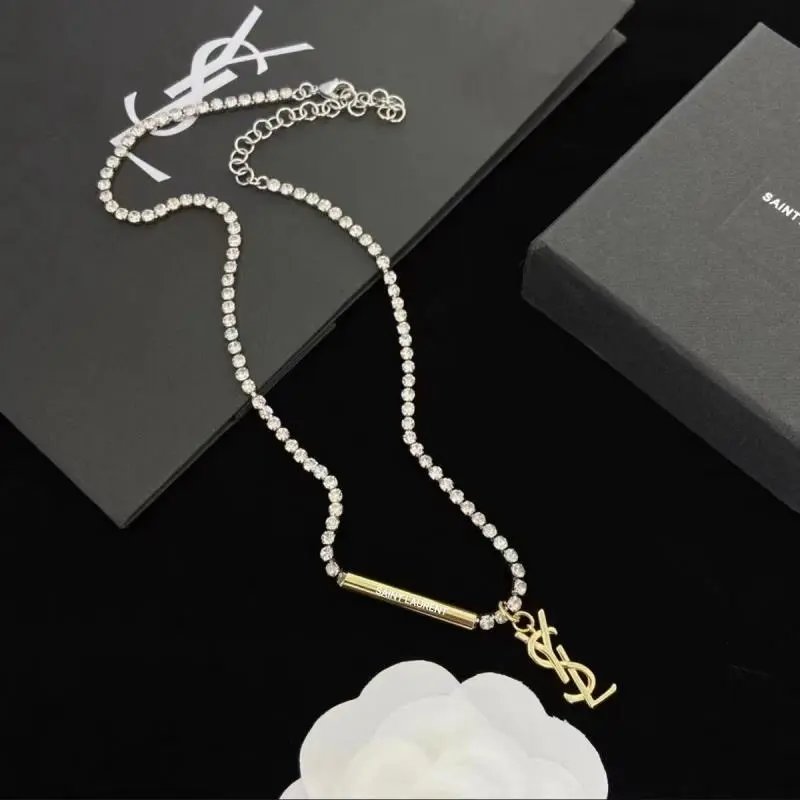 Letter-Graphic Necklace — #4113
