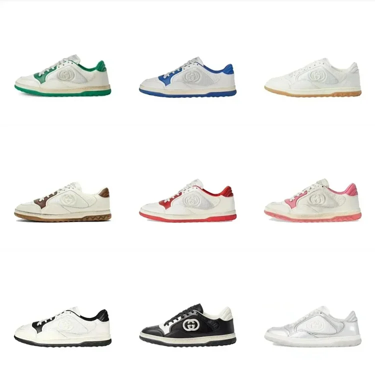 Unisex Embroidered Distressed Retro Shoes — QMAD / logo — #4303 2