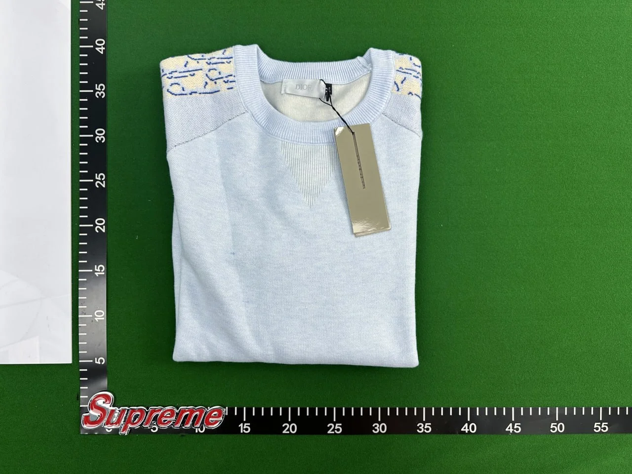 Loose-Fit Crewneck Embroidered Letter-Graphic Knitwear 5