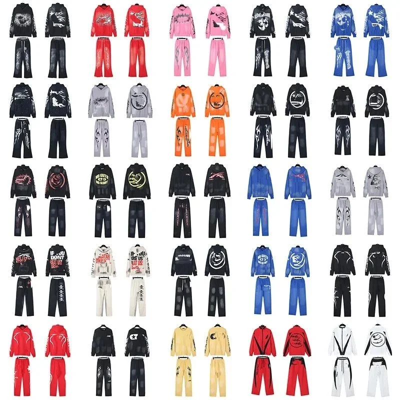 Hoodie sweatshirt trousers men and women 2