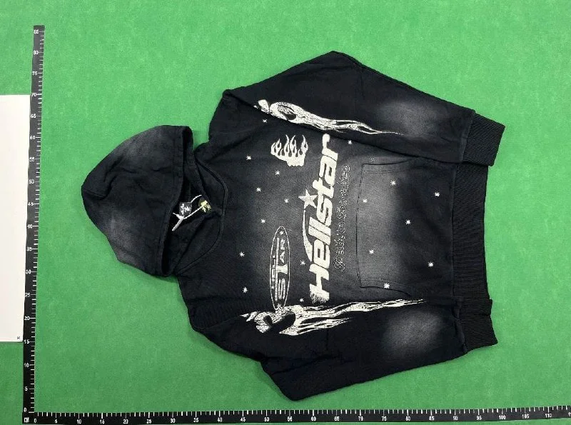 HellÓstar SkÓull Black Hoodie - HellÓ 5