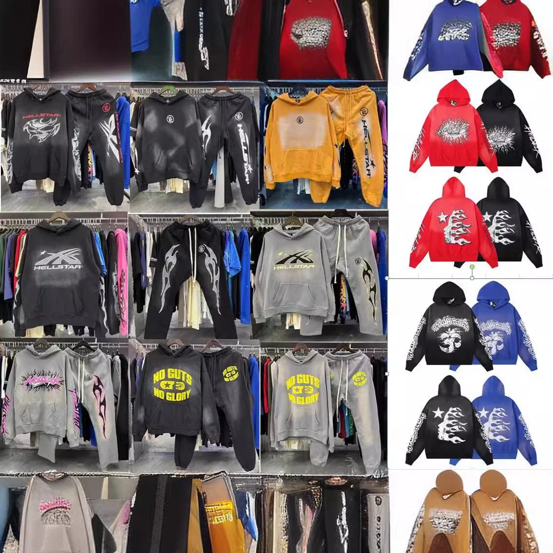 HellÓstar SkÓull Black Hoodie - HellÓ