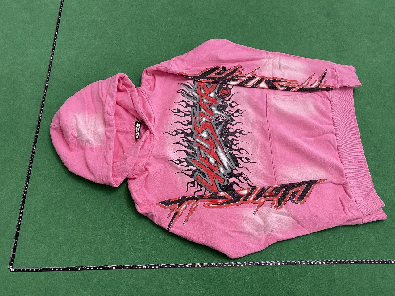 Unisex Distressed Hoodie — Hell*star 7