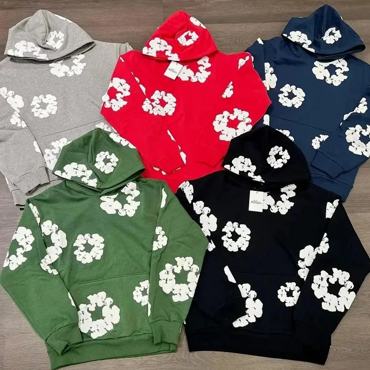 Loose-Fit Printed Puff-Print Sweatshirt 2