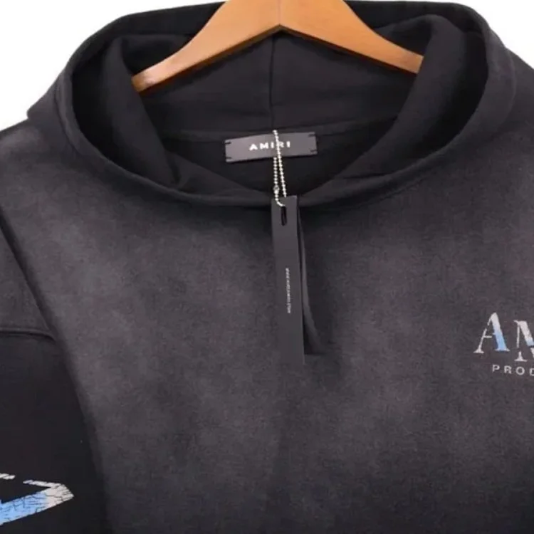 Unisex Distressed Hoodie — ins / AMI** 4