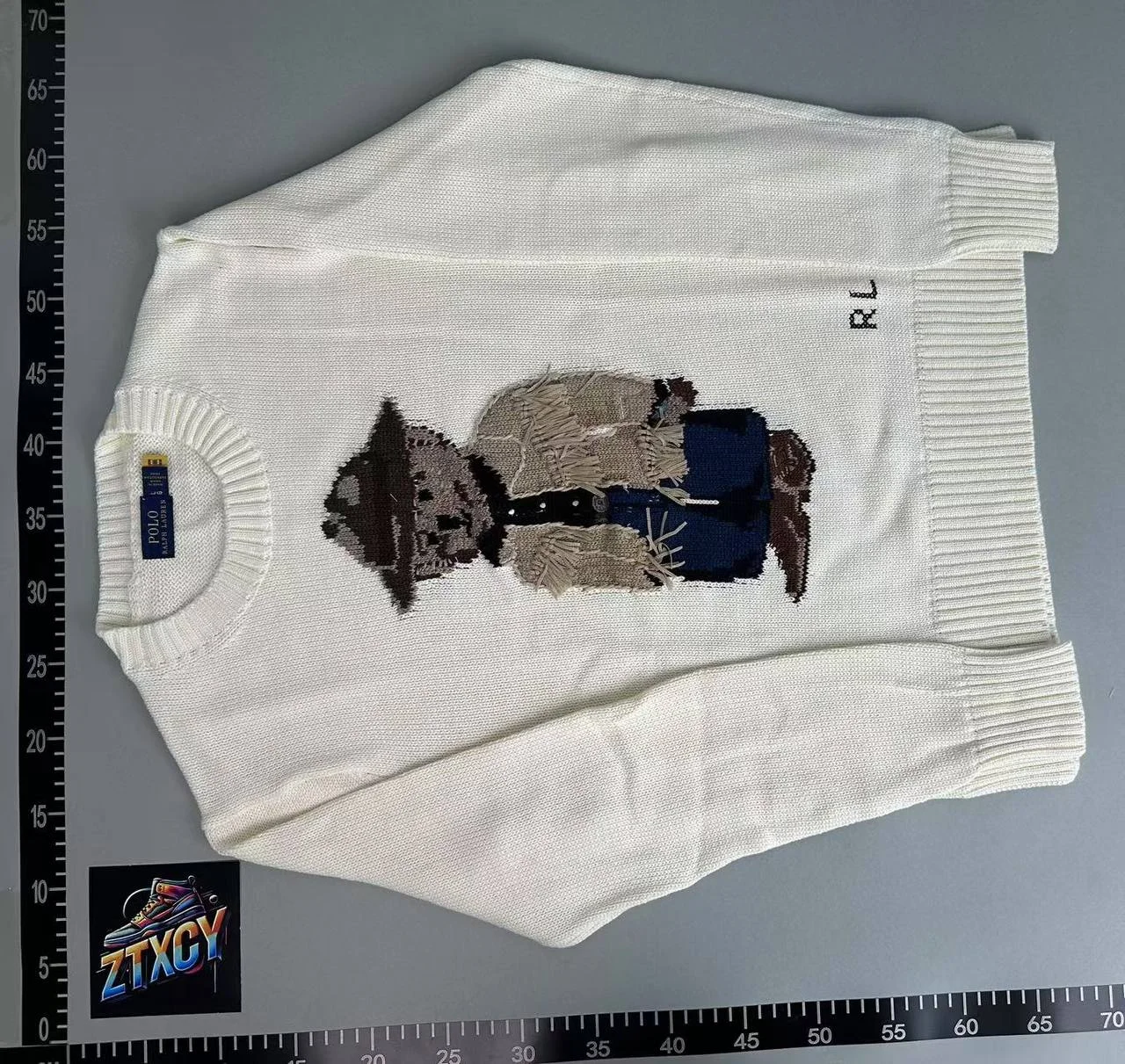 Cotton Long-Sleeve Embroidered Knitwear — CY 4