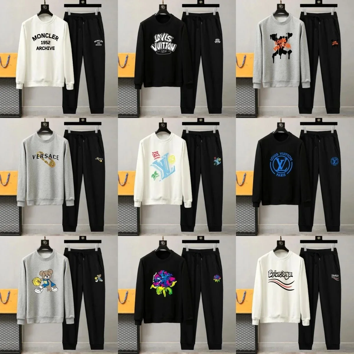 Loose-Fit Sweatshirt Set — LL55 2