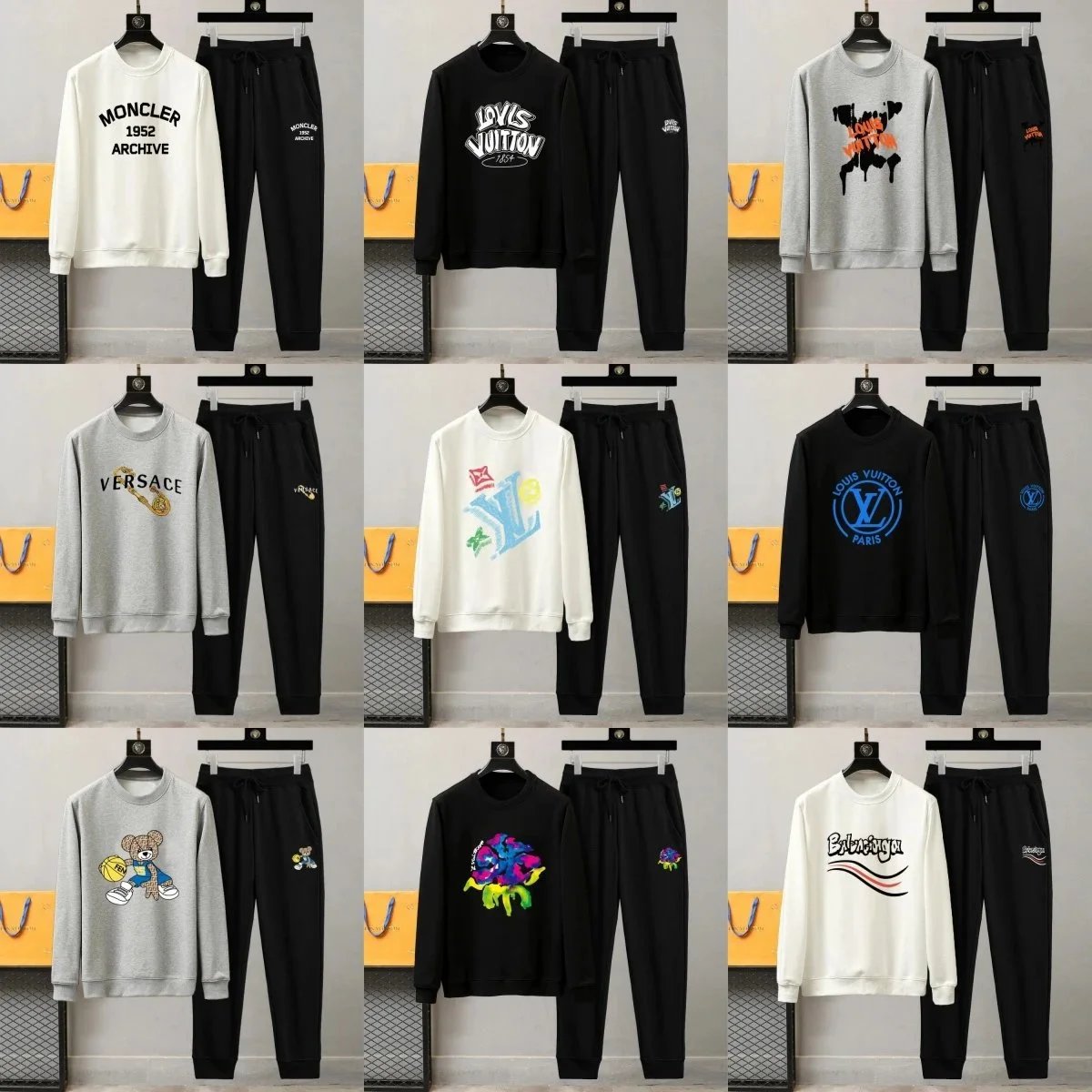 Loose-Fit Sweatshirt Set — LL55