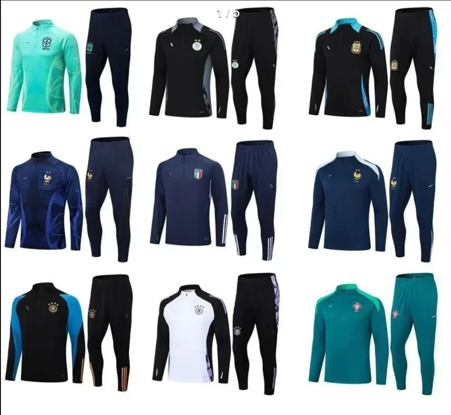 Football training suit long sleeve 2