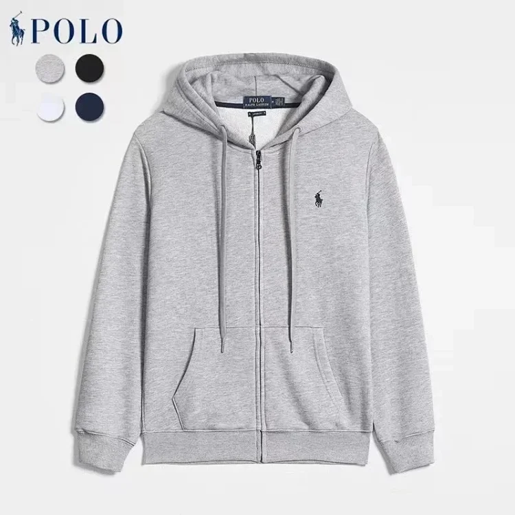 Zip-Up Embroidered Sweatpants — #4978 2