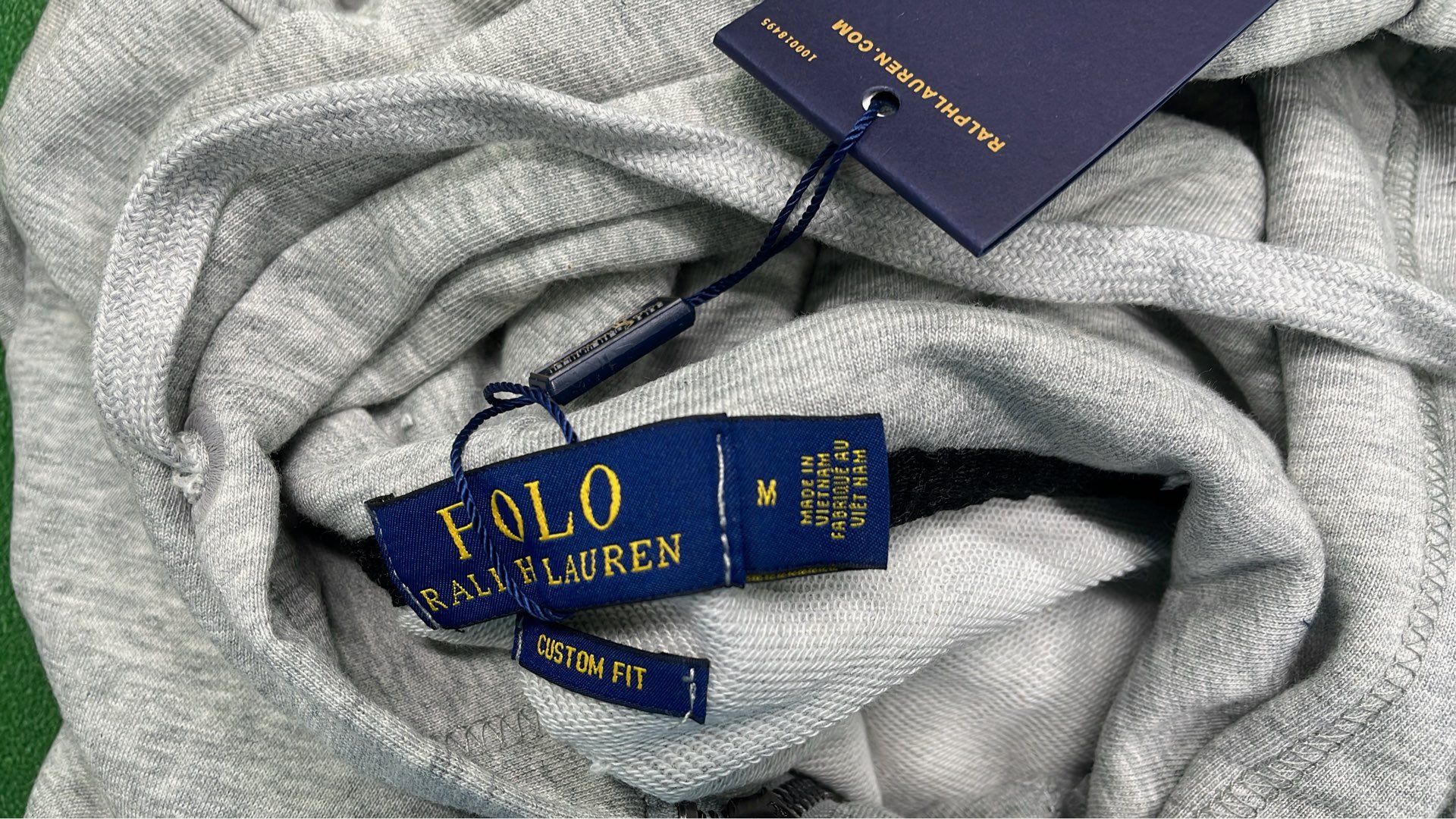 Zip-Up Embroidered Sweatpants — #4978 3