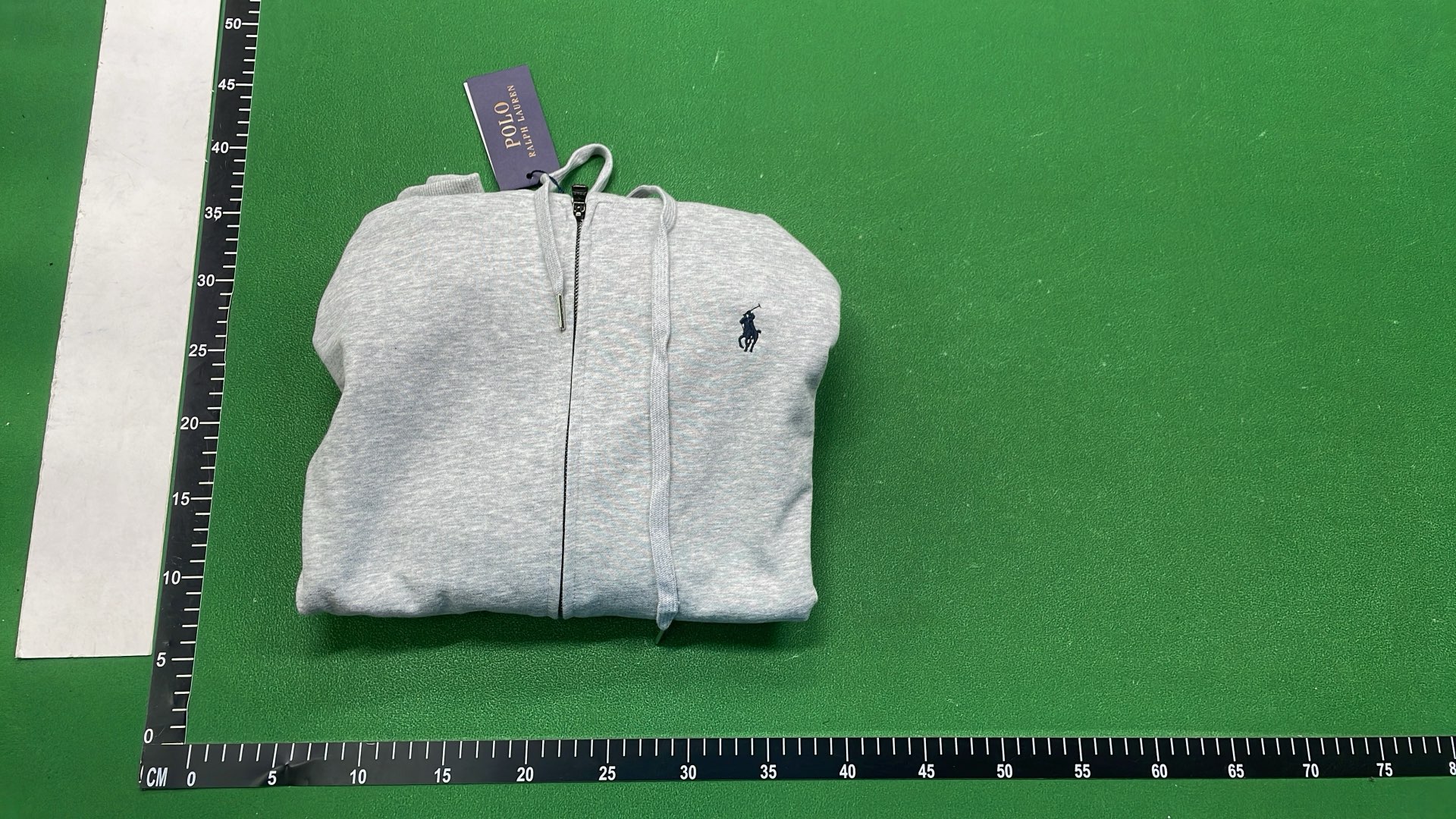 Zip-Up Embroidered Sweatpants — #4978 6