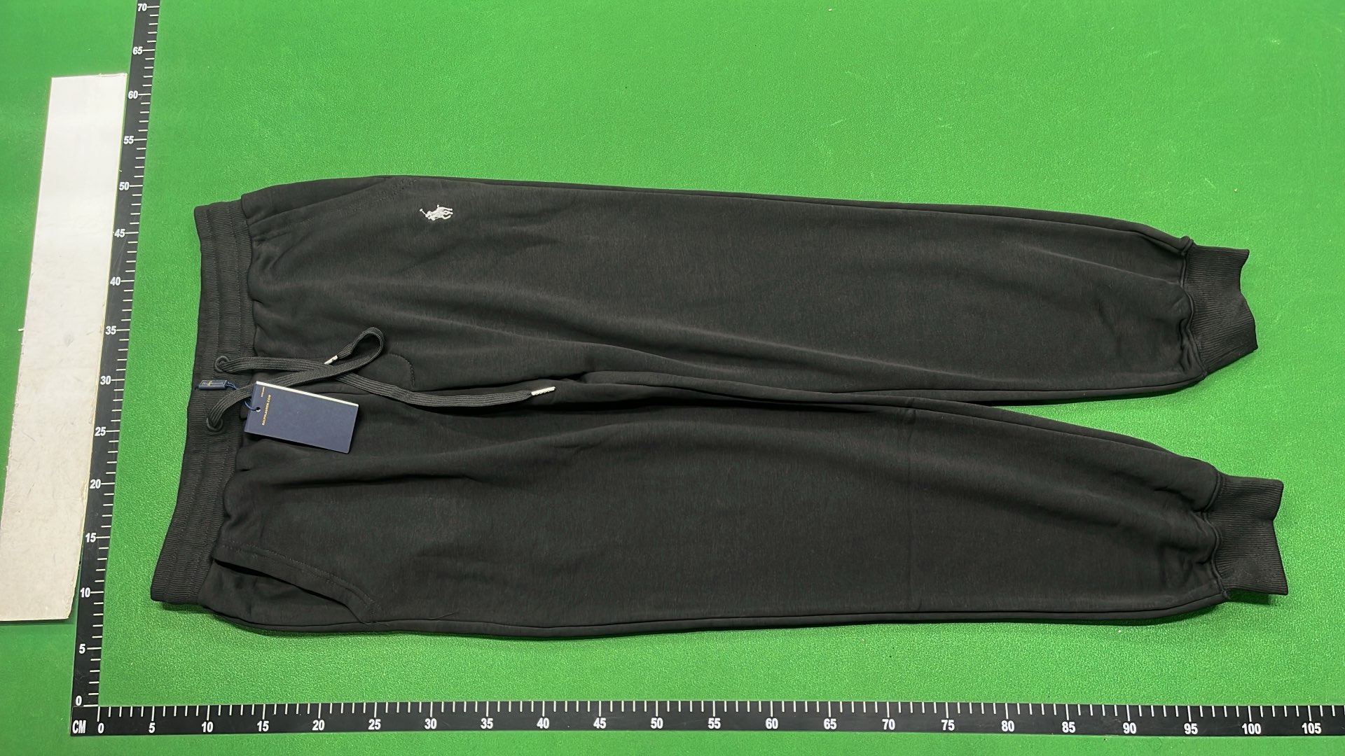 Zip-Up Embroidered Sweatpants — #4978 8
