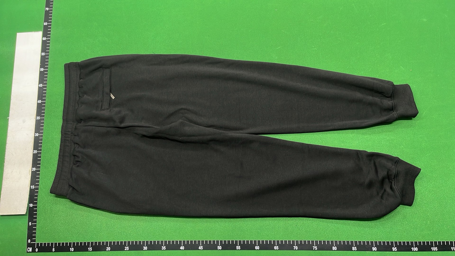 Zip-Up Embroidered Sweatpants — #4978 9