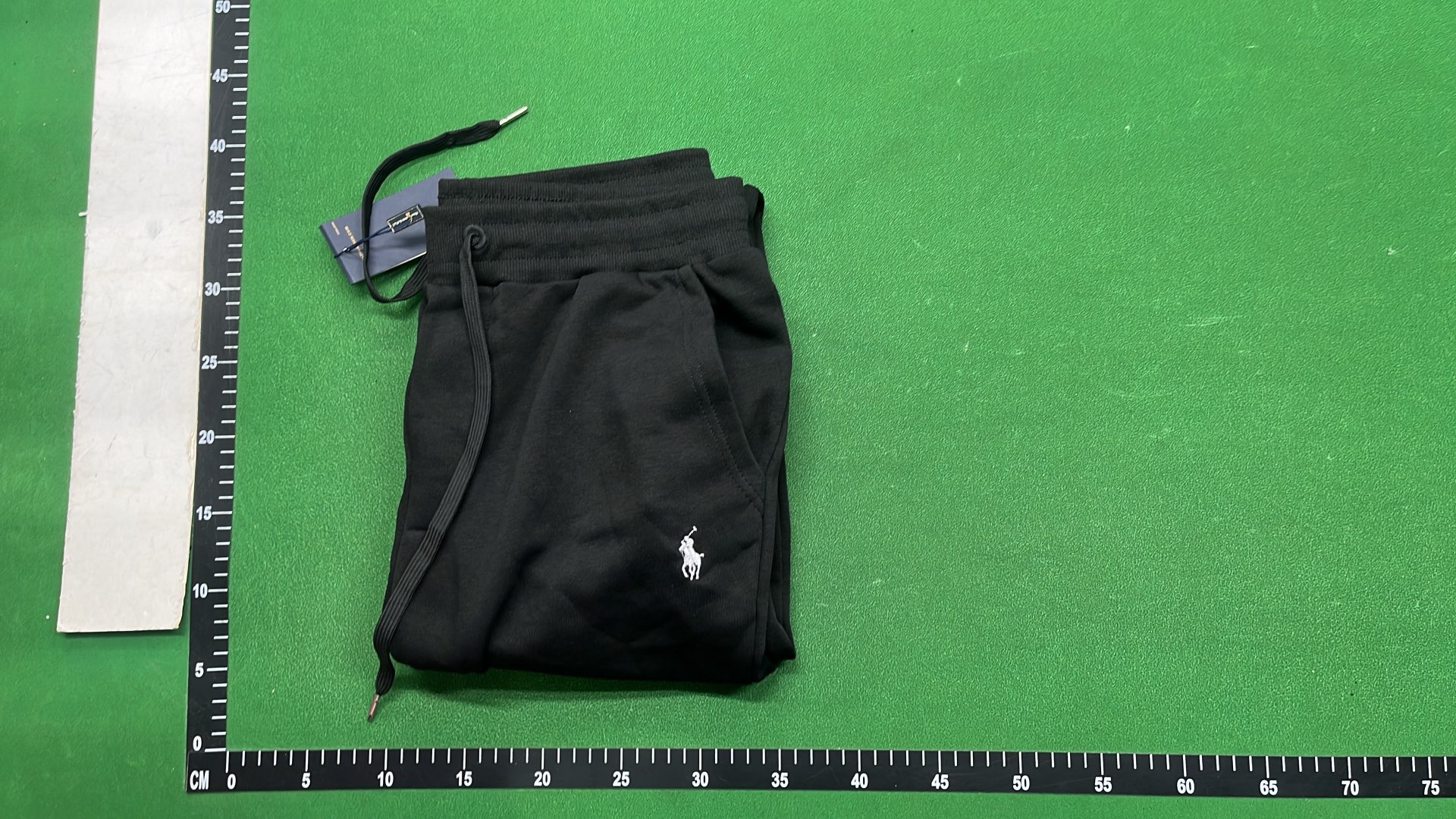 Zip-Up Embroidered Sweatpants — #4978 10