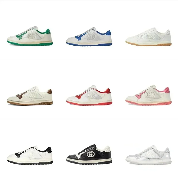 Unisex Embroidered Distressed Retro Shoes — QMAD / logo — #5032 2