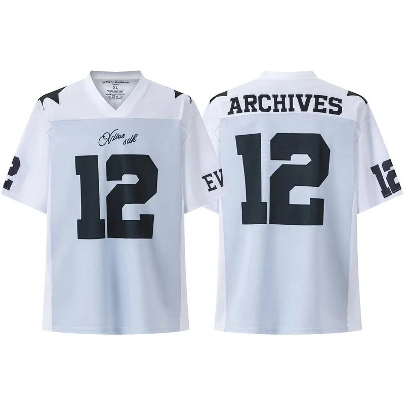 Mesh jersey men’s and women’s short-sleeved T-Shirt — #505 4