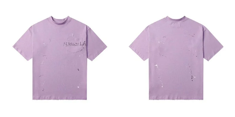 Digital garbled loose cotton T-Shirt 3