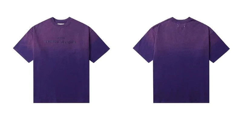 Digital garbled loose cotton T-Shirt 4