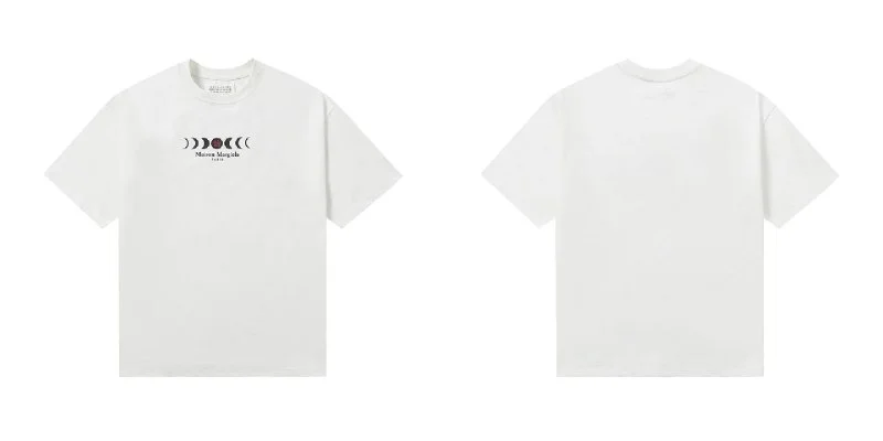 Digital garbled loose cotton T-Shirt 8