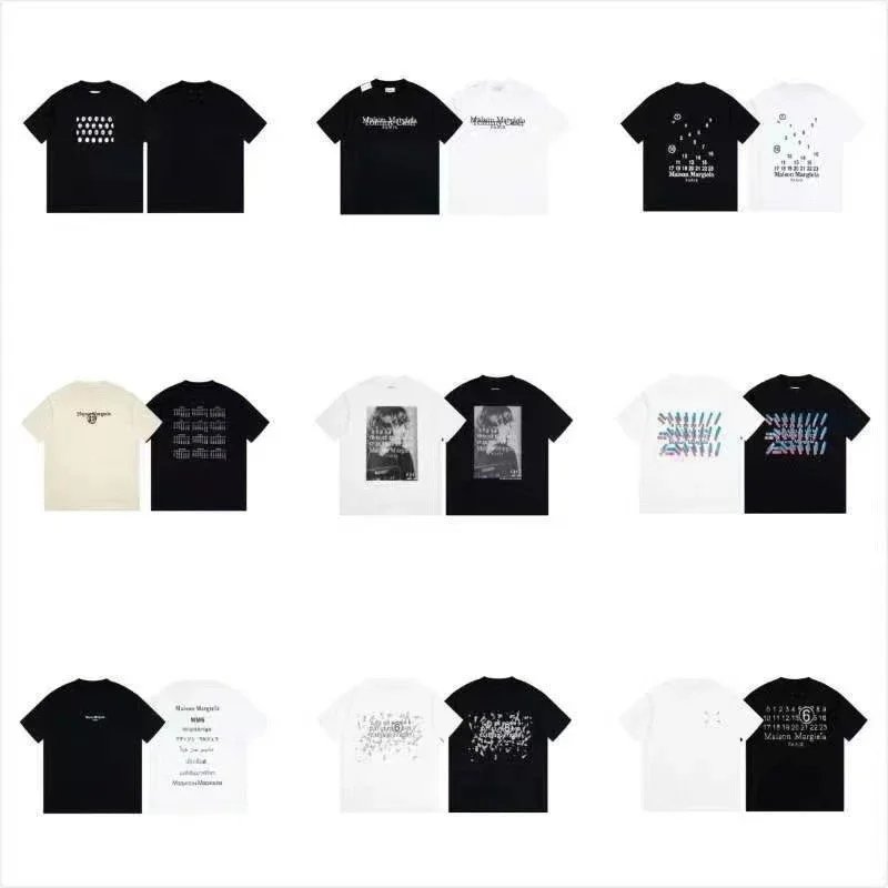 Digital garbled loose cotton T-Shirt