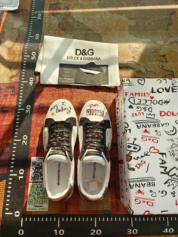 Unisex Graffiti-Print Shoes — #5094 5
