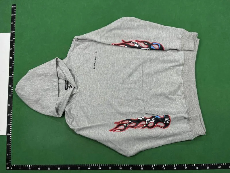 Unisex Graffiti-Print Hoodie 4