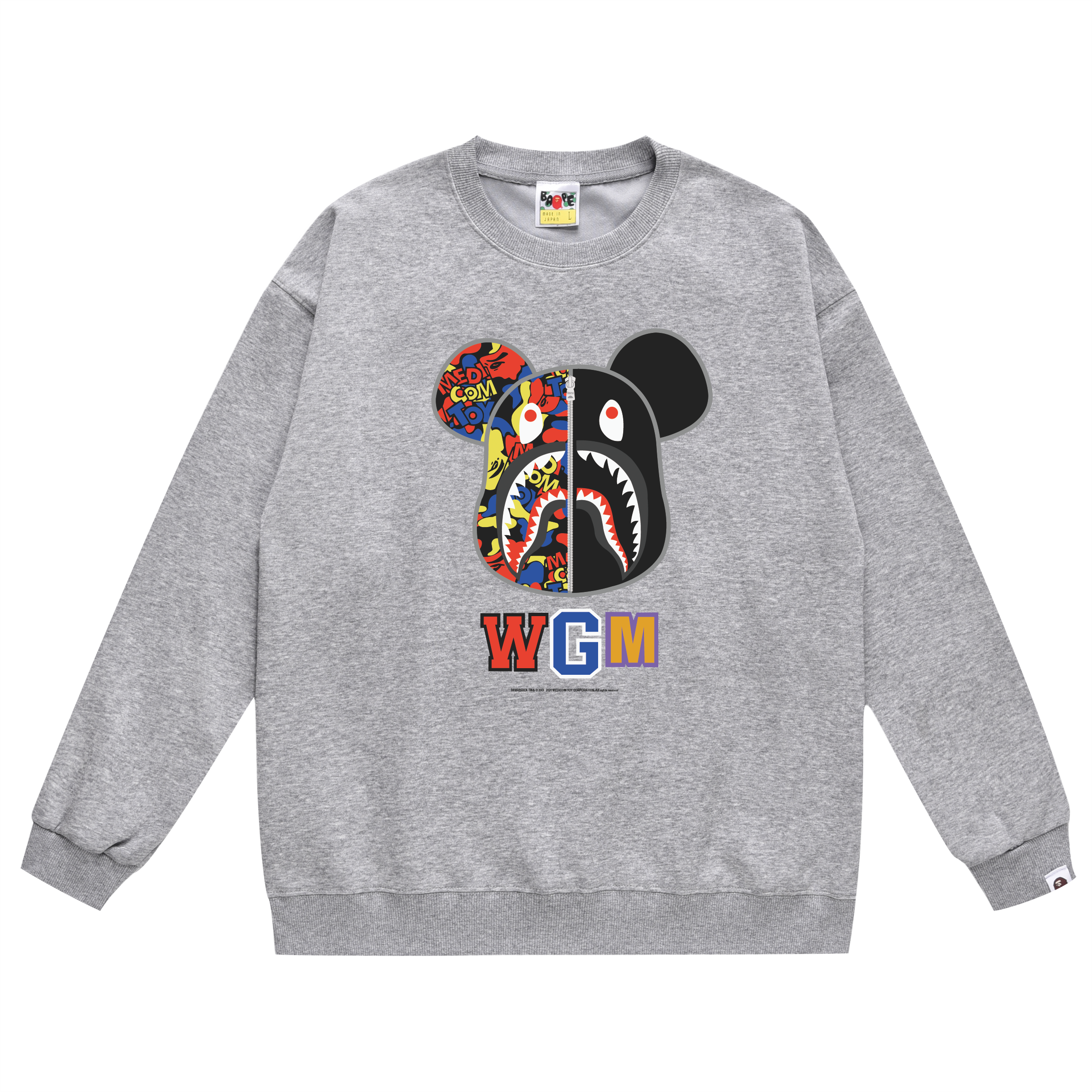 Crewneck Printed Sweatshirt
