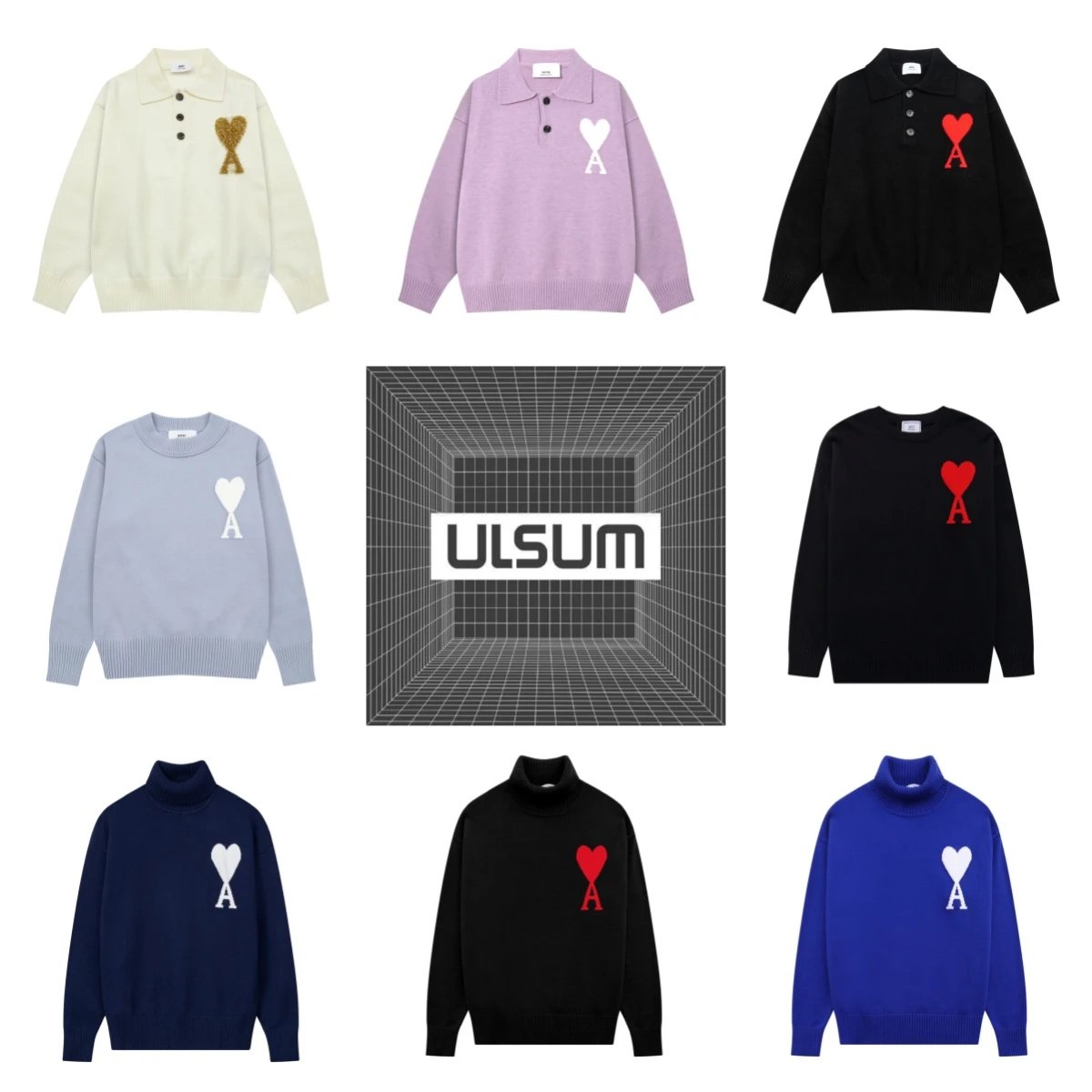 2025ss ULSUM store Amps — Hoodies & Sweaters
