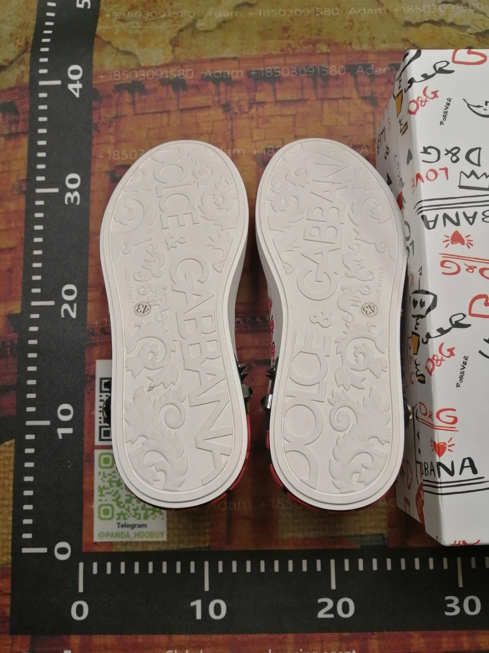 Unisex Graffiti-Print Shoes — #5159 6