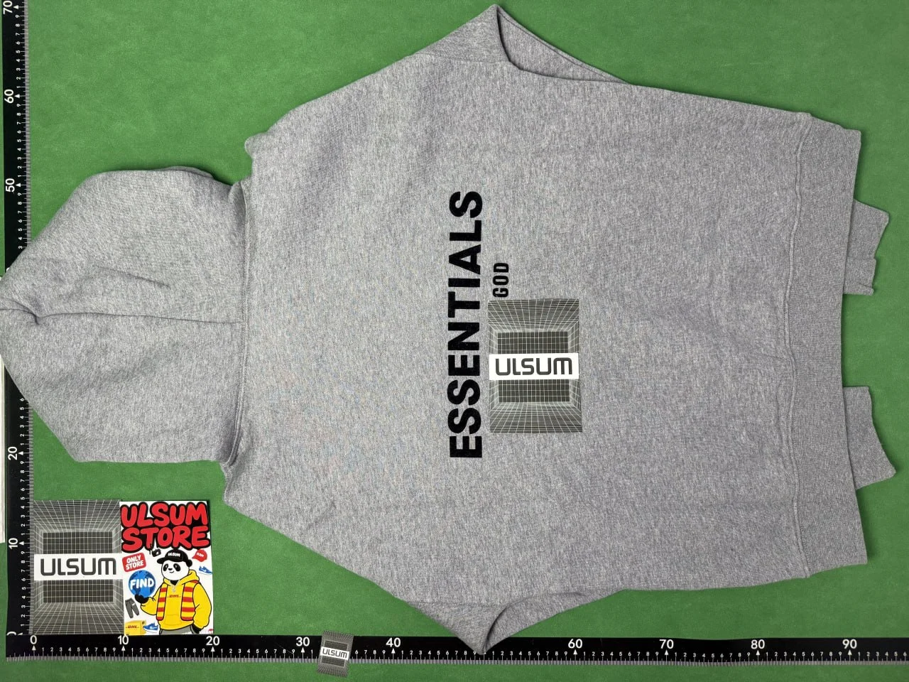 2025ss ULSUM store E Hooded sweatshirt and pants set 4