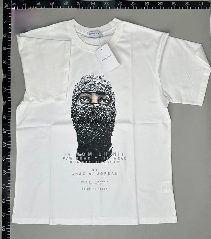 PG18- masked man mask loose short-sleeved T-Shirt for men 7