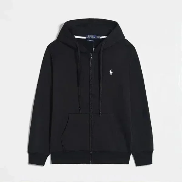 Zip-Up Embroidered Sweatpants — #5202 5