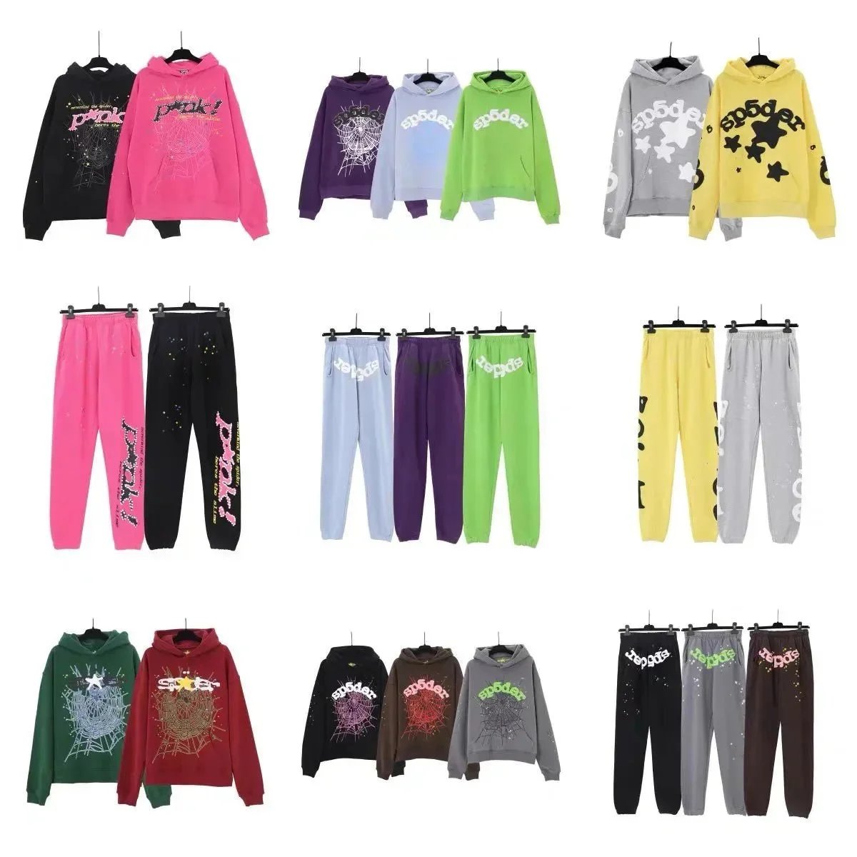 Hoodie & trousers set — Sp5 555555