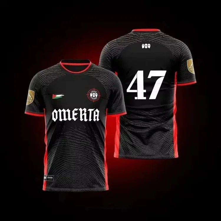 Omerta 47 series 3D Short-Sleeve Top round neck — #522 2