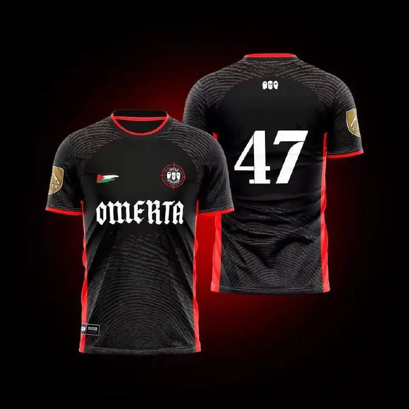 Omerta 47 series 3D Short-Sleeve Top round neck — #522 3