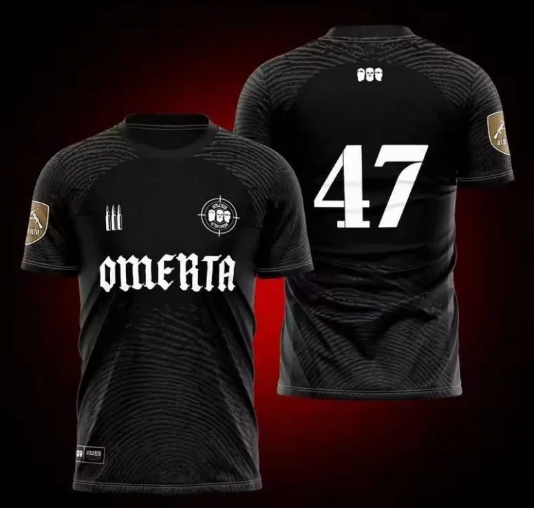 Omerta 47 series 3D Short-Sleeve Top round neck — #522 5