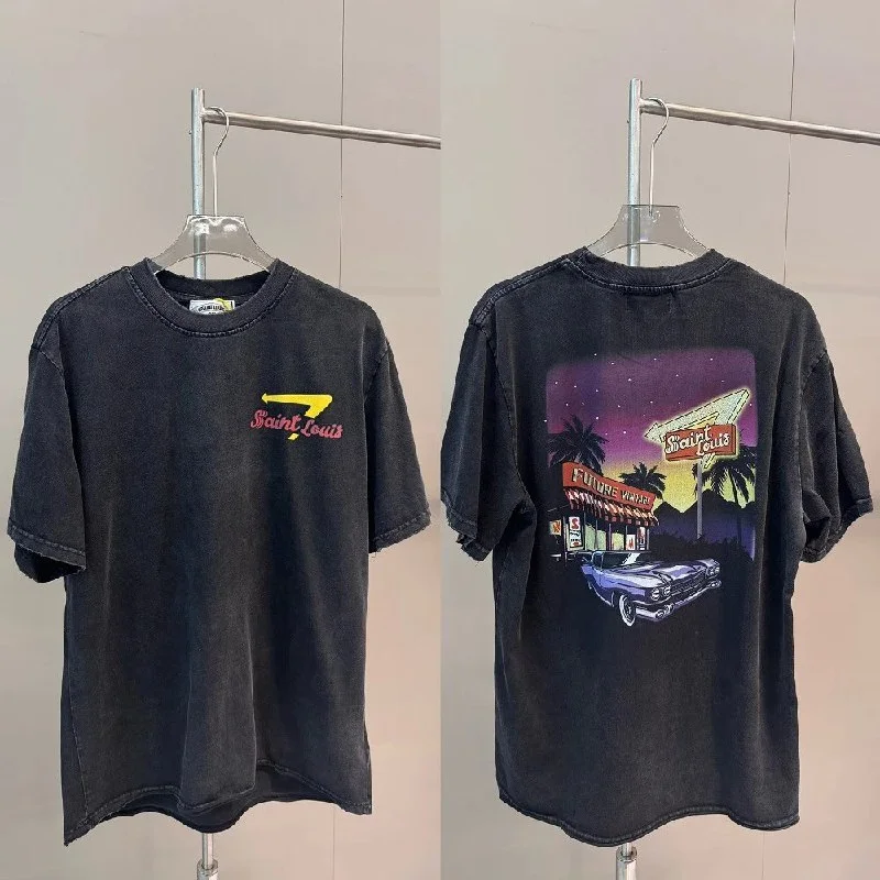 Crewneck Short-Sleeve T-Shirt — #557 6