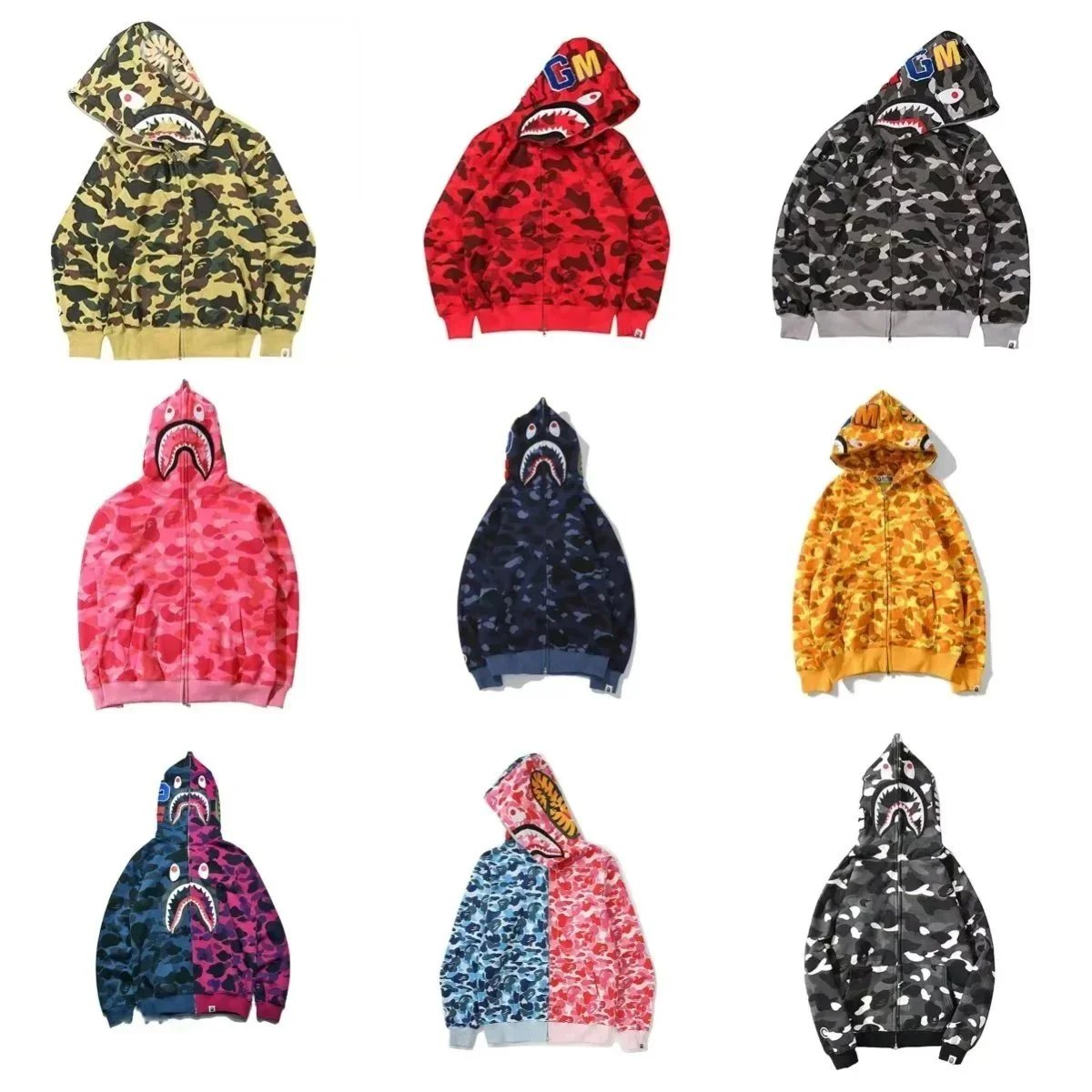 Hooded Printed Jacket — #5681