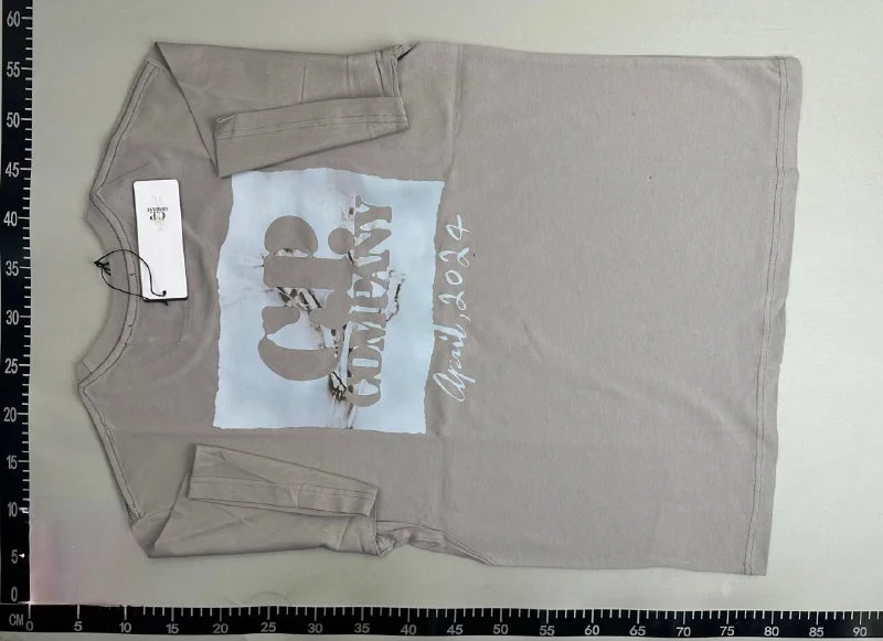 Men's Crewneck Short-Sleeve Printed T-Shirt — CP — #573 4