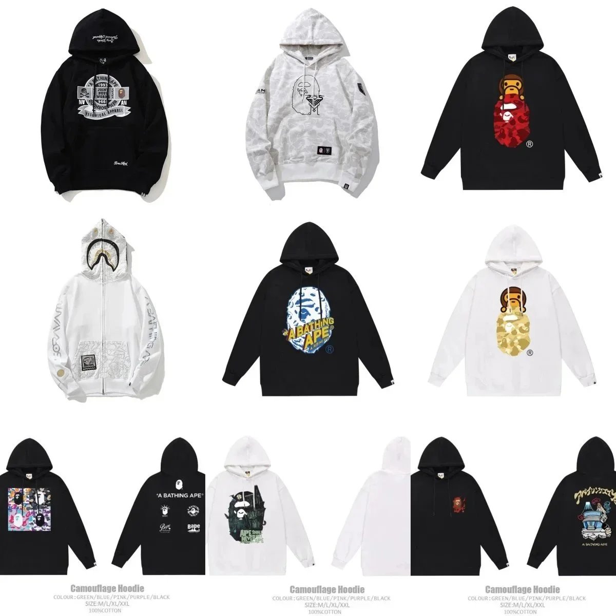 Casual all-in-one hoodie 12515-007 — #5773